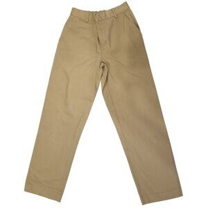 Universal School Uniform Pants 60% Cotton Khaki Beige Trousers Size 14 Unisex